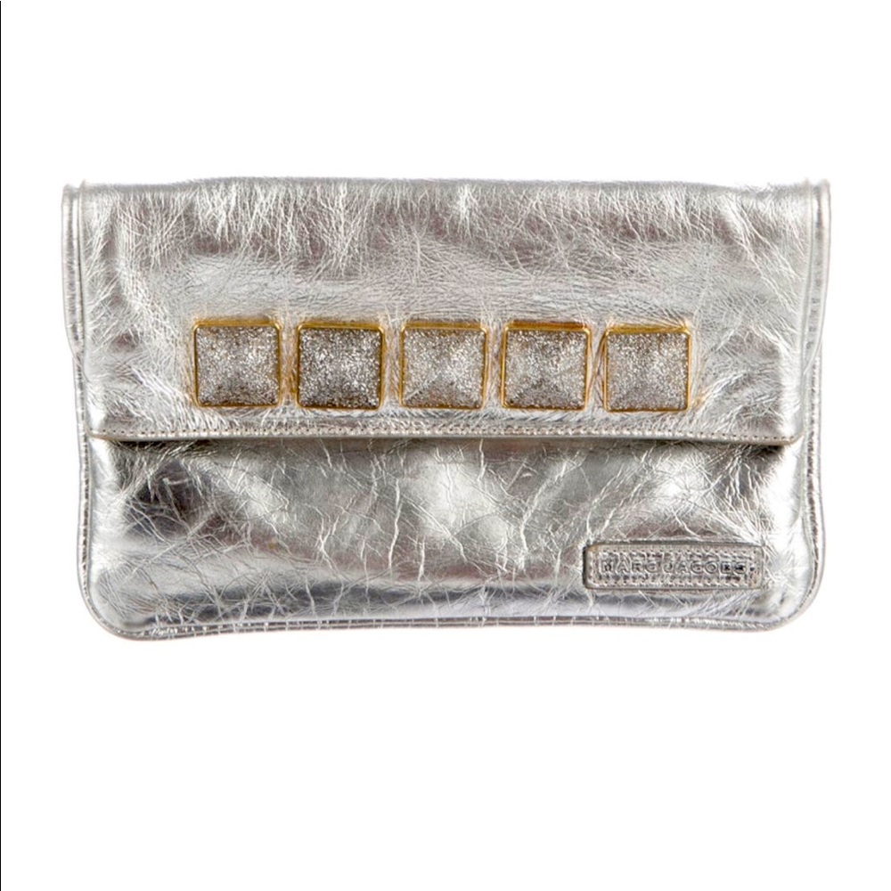 Marc Jacobs Metallic Clutch